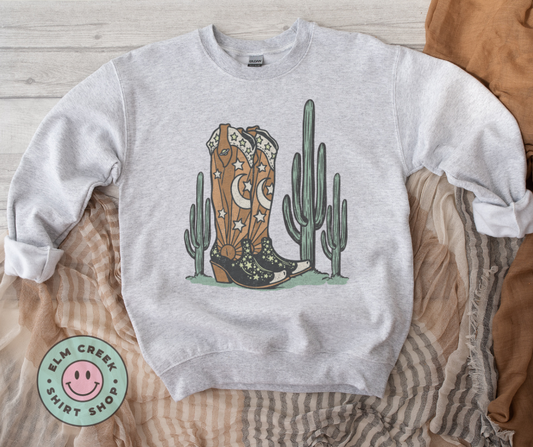 Youth - Cactus Cowboy Boots