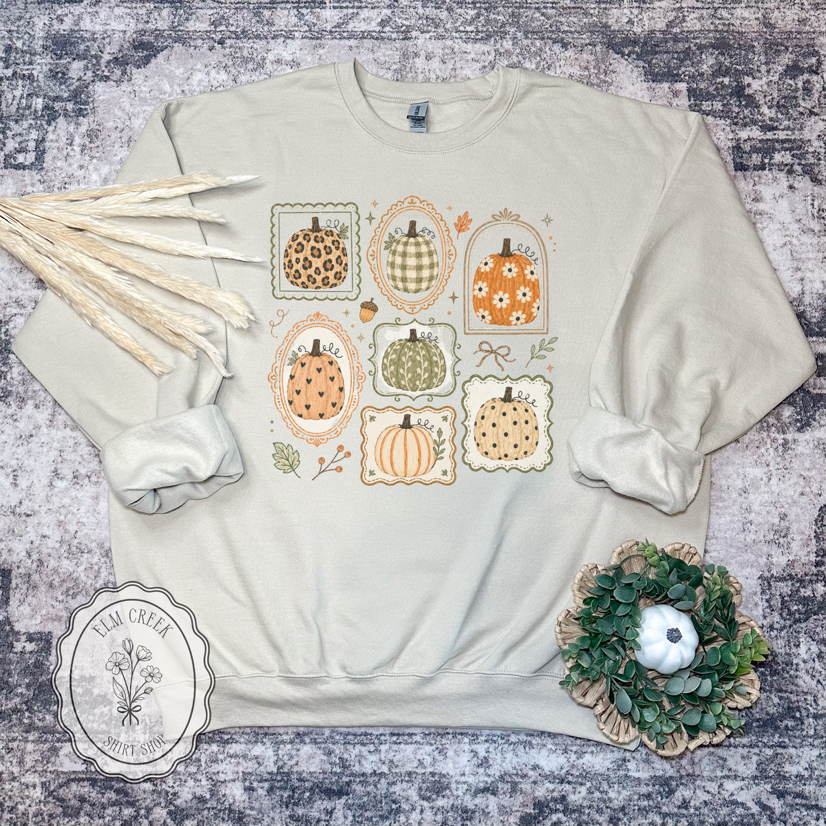 Vintage Pumpkin Frames