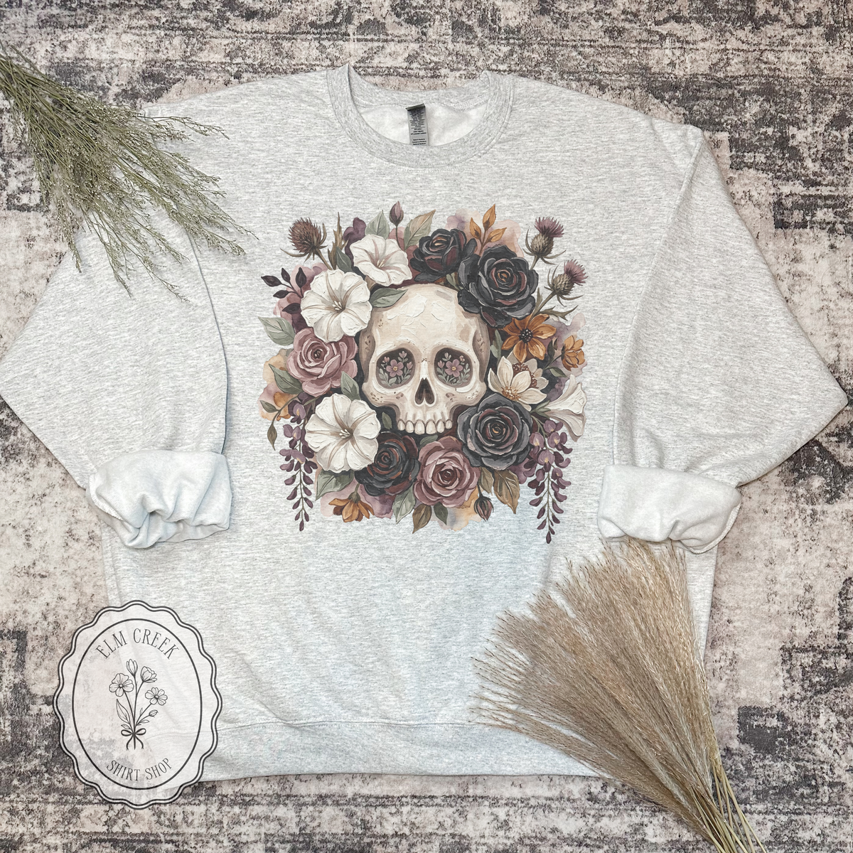 Floral Skull