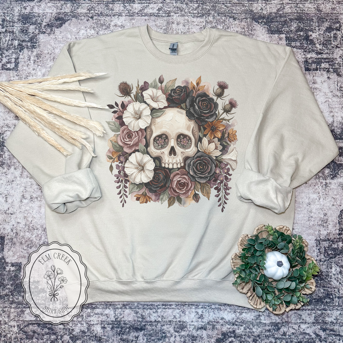 Floral Skull