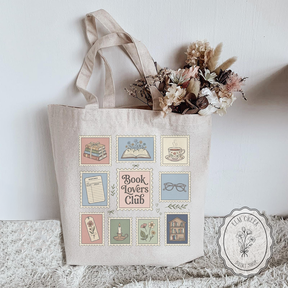 Book Lovers Club Tote Bag
