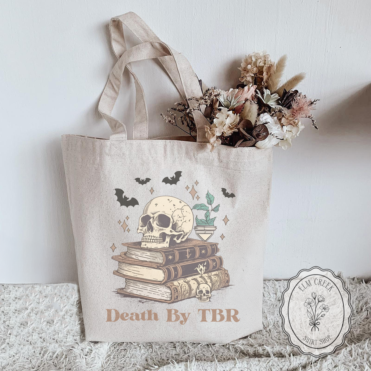 Death By TBR Tote Bag