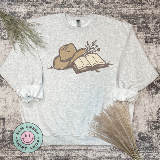 Cowboy Romance Book & Hat