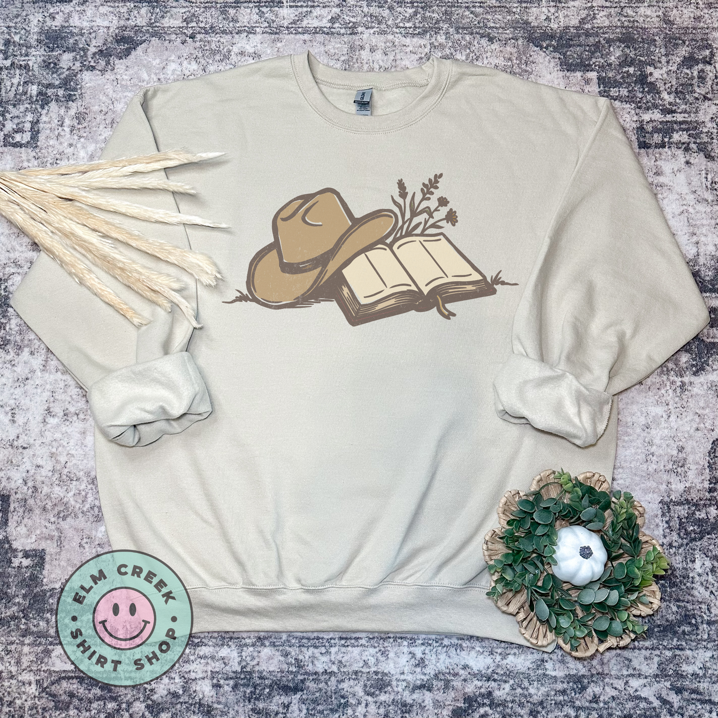 Cowboy Romance Book & Hat