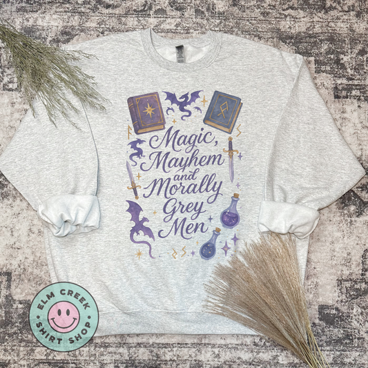 Magic, Mayhem and Morally Gray Men