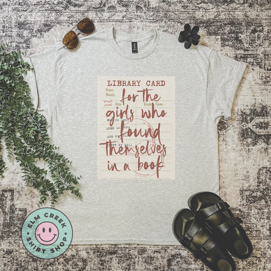 For The Girls Who Found Themselves In A Book